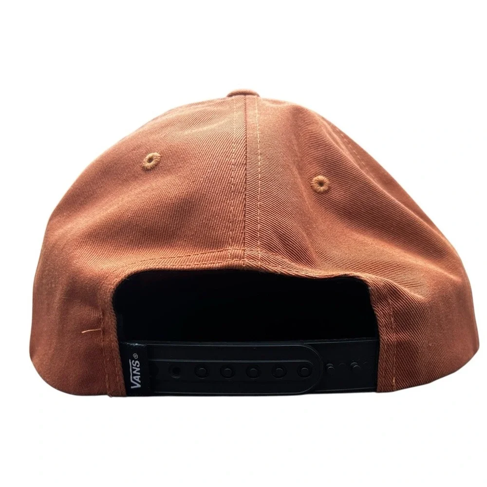 Vans The Original Rust Orange Hat Cap MOTT‎ SnapBack Made To Last Since 1966